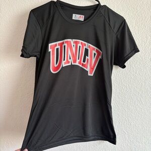 Brand New Black UNLV Las Vegas Athletic Tshirt A4 Women's Black T-Shirt